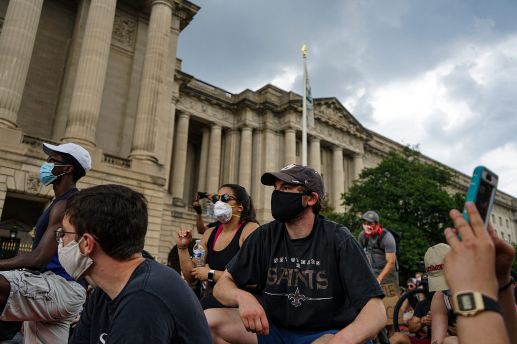 Peaceful protestors flood D.C.: a photo story